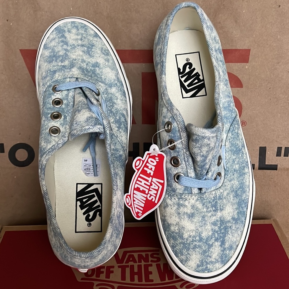 Vans Authentic Denim Dstry Winter Sky/Marshmallows WMNS sneakers - Picture 13 of 16